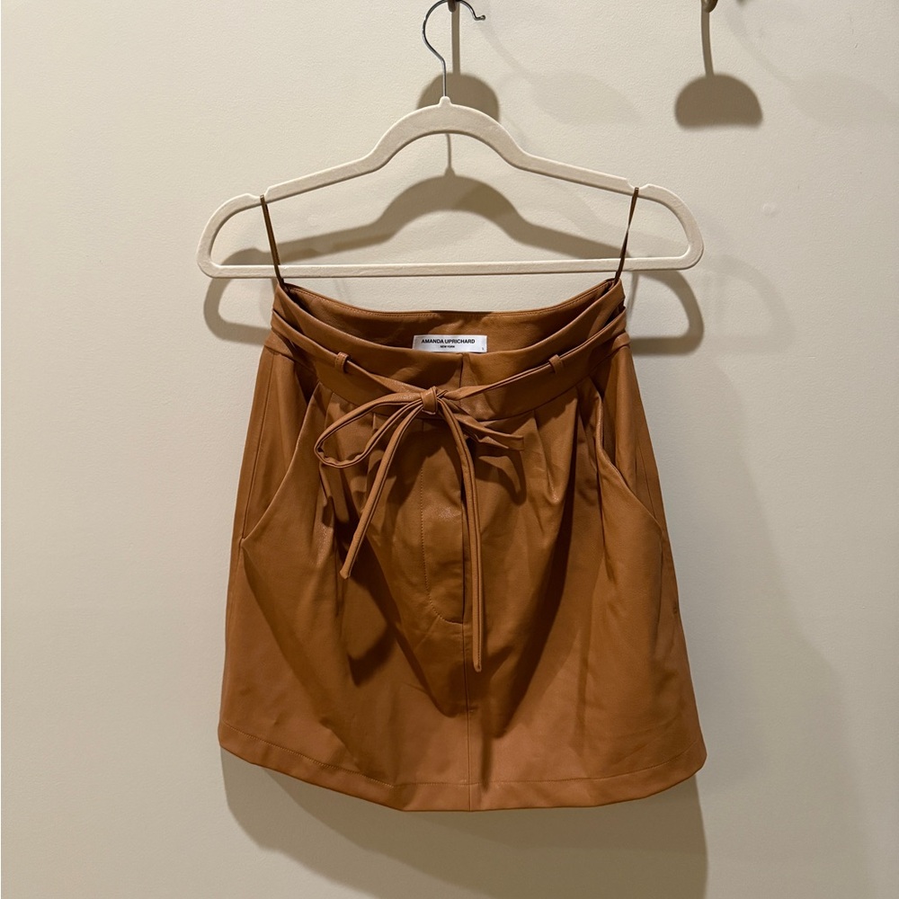 Amanda Uprichard Claire skirt in camel